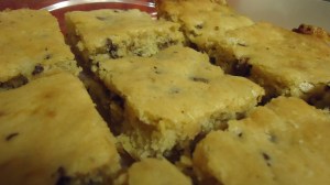 banana chocolate chip bars