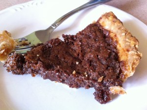 chocolate pie