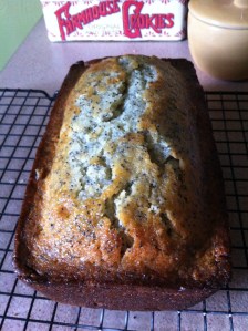 lemon poppy pound cake