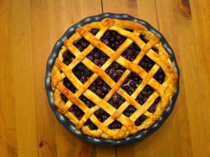 blueberry pie