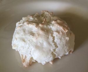 coconut lime macaroons