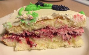 lemon blackberry slice