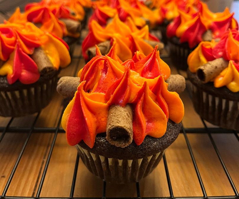 campfire cupcakes